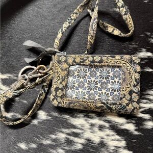 Vera Bradley lanyard/ wallet
